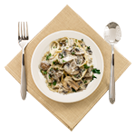 Cream Of Mushroom  Penne 